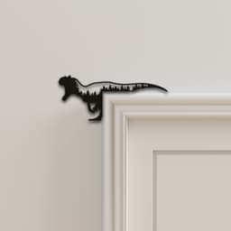 Dinasour Door Corner Decor 3d model