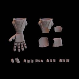 Invincible Conquest Gauntlet 3d model