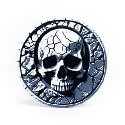 Skeleton Fossil Coasters 3d model