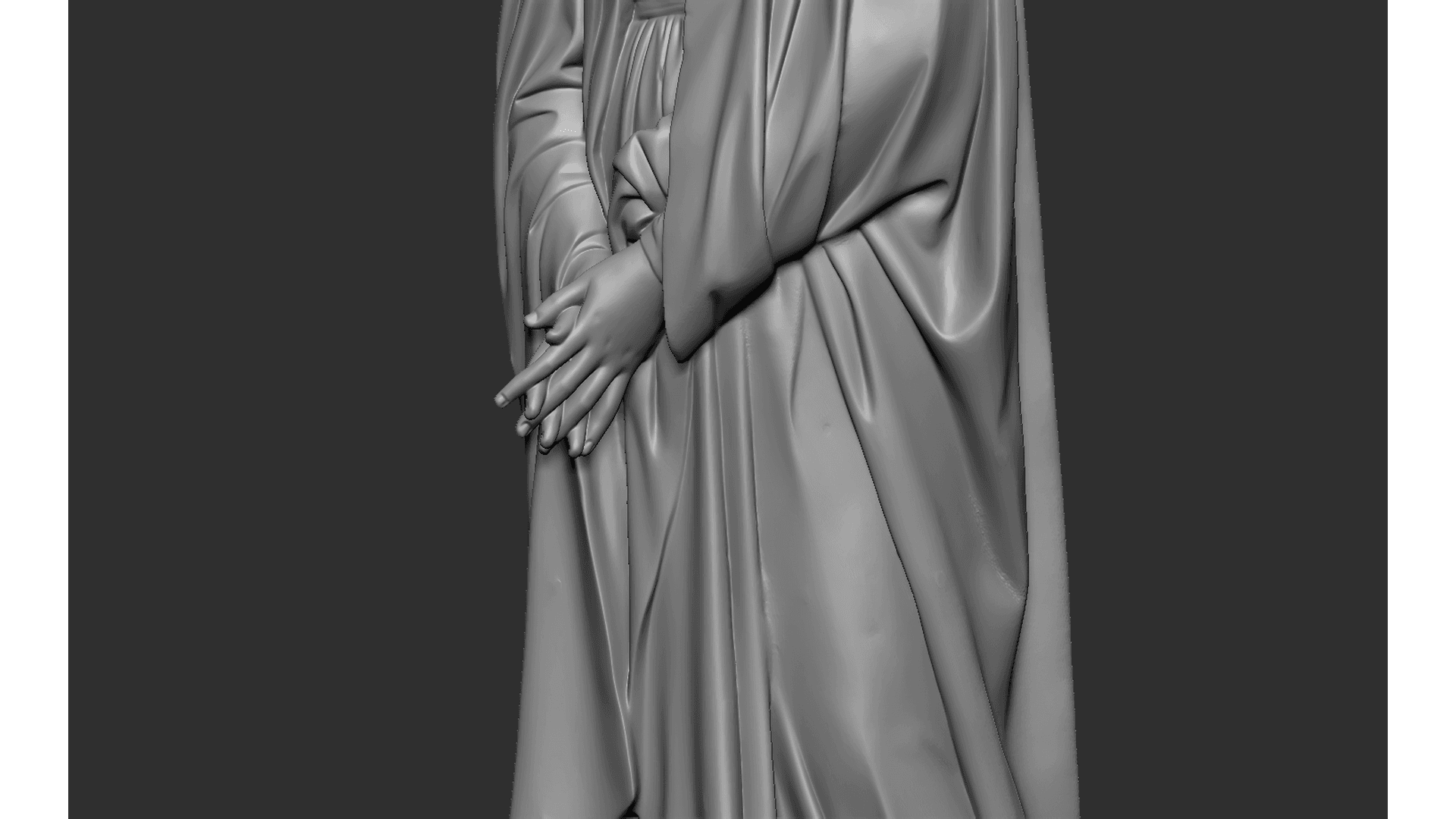 Our Lady Maria 3D Scanning STL Printable 3d model