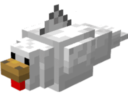 Minecraft Sea Chicken 3d model