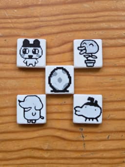 Tamagotchi Clicker - Pantallas Retro - Virtual Pet 3d model