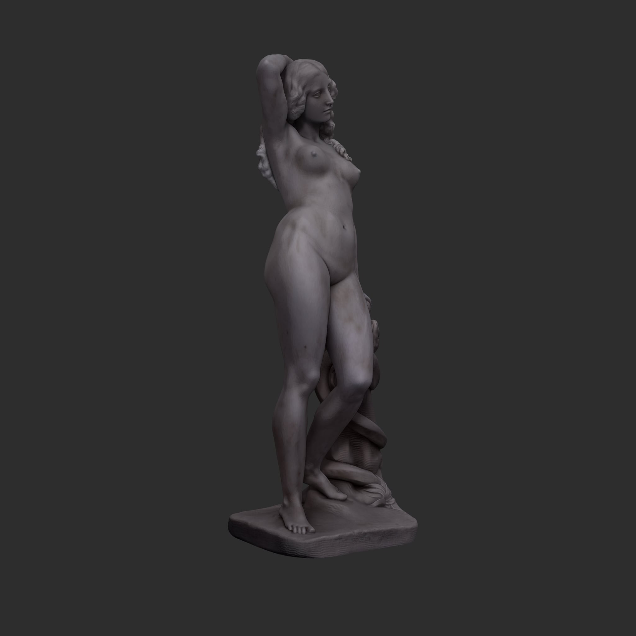 Eve statue 3d model