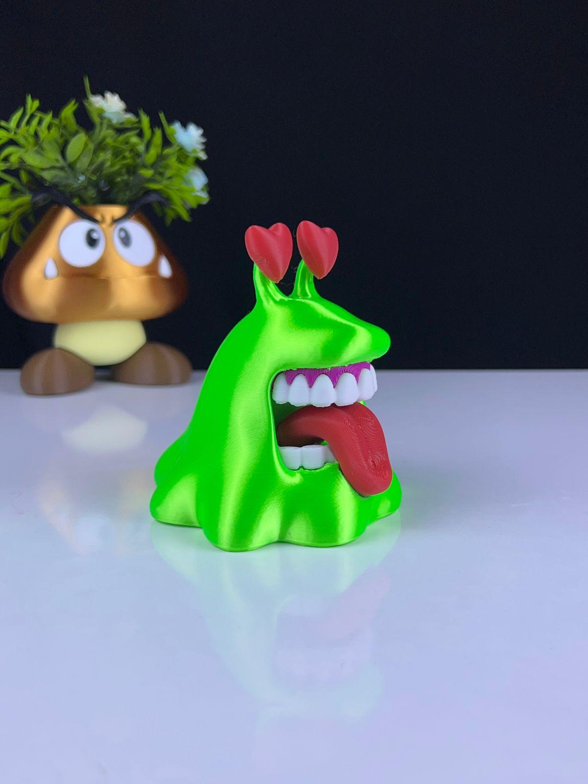 Heartful Numemon Floral Cyndaquil Gift for your Wife / Husband - Multipart 3d model