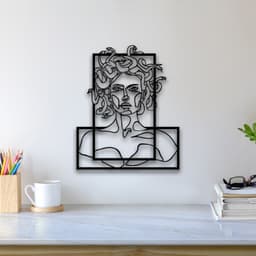 Medusa Wall Art 3d model
