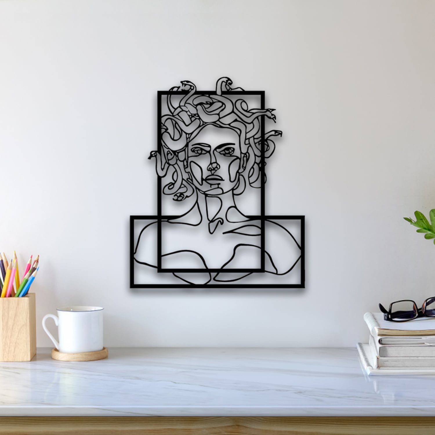 Medusa Wall Art 3d model