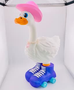 Roller Skates Goose Gear for Porch Goose 3d model