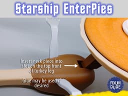 Starship EnterPies 3d model