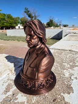 John Wick Bust 3d model