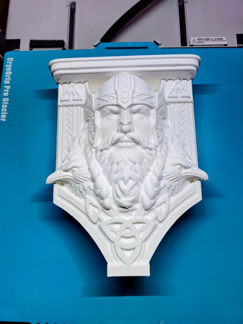 Viking Wall Shelf.3mf 3d model