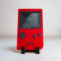 Minimalist Gameboy Pocket - Display Stand 3d model