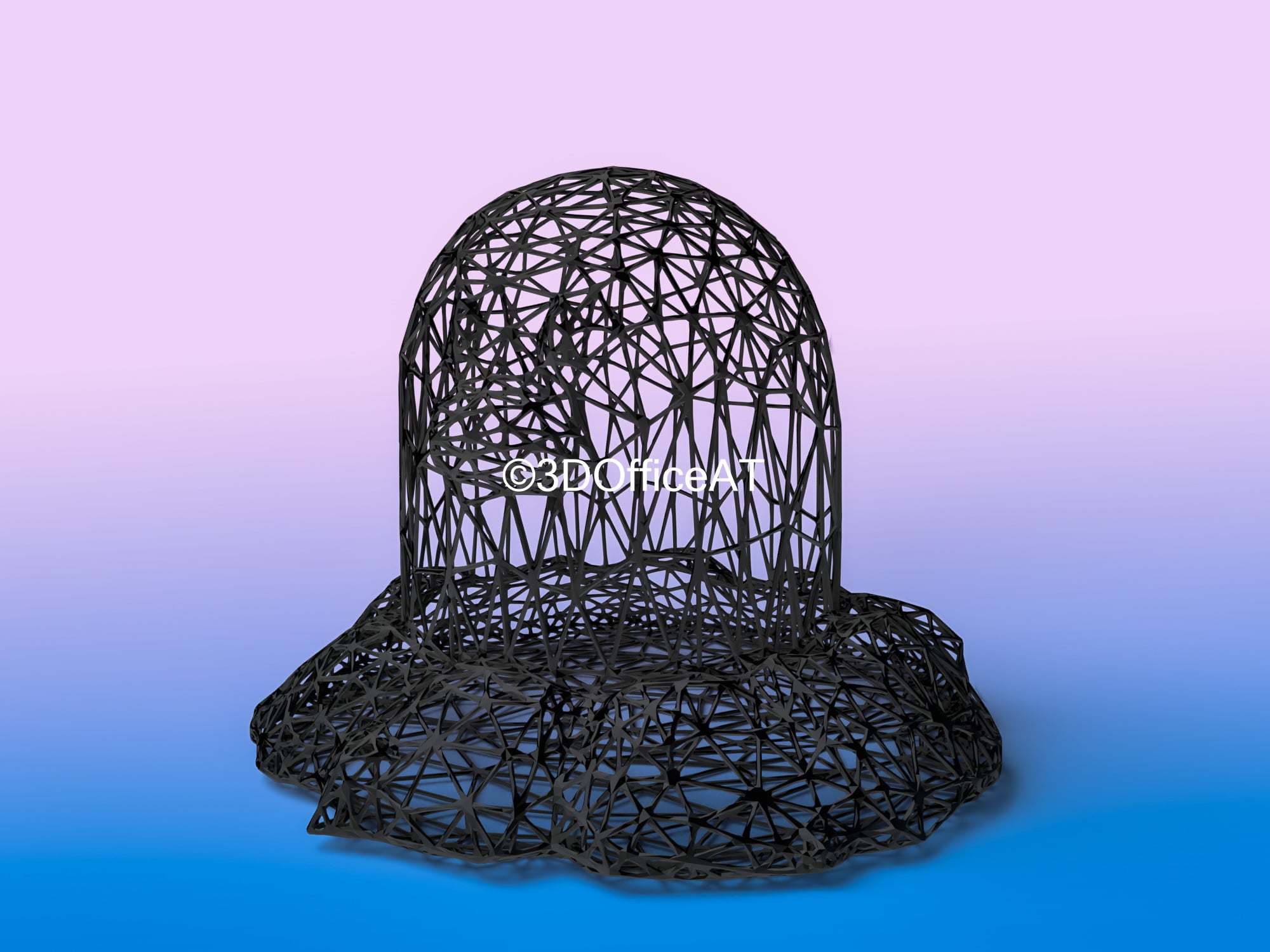 #050 Diglett Pokemon Wiremon Figure 3d model