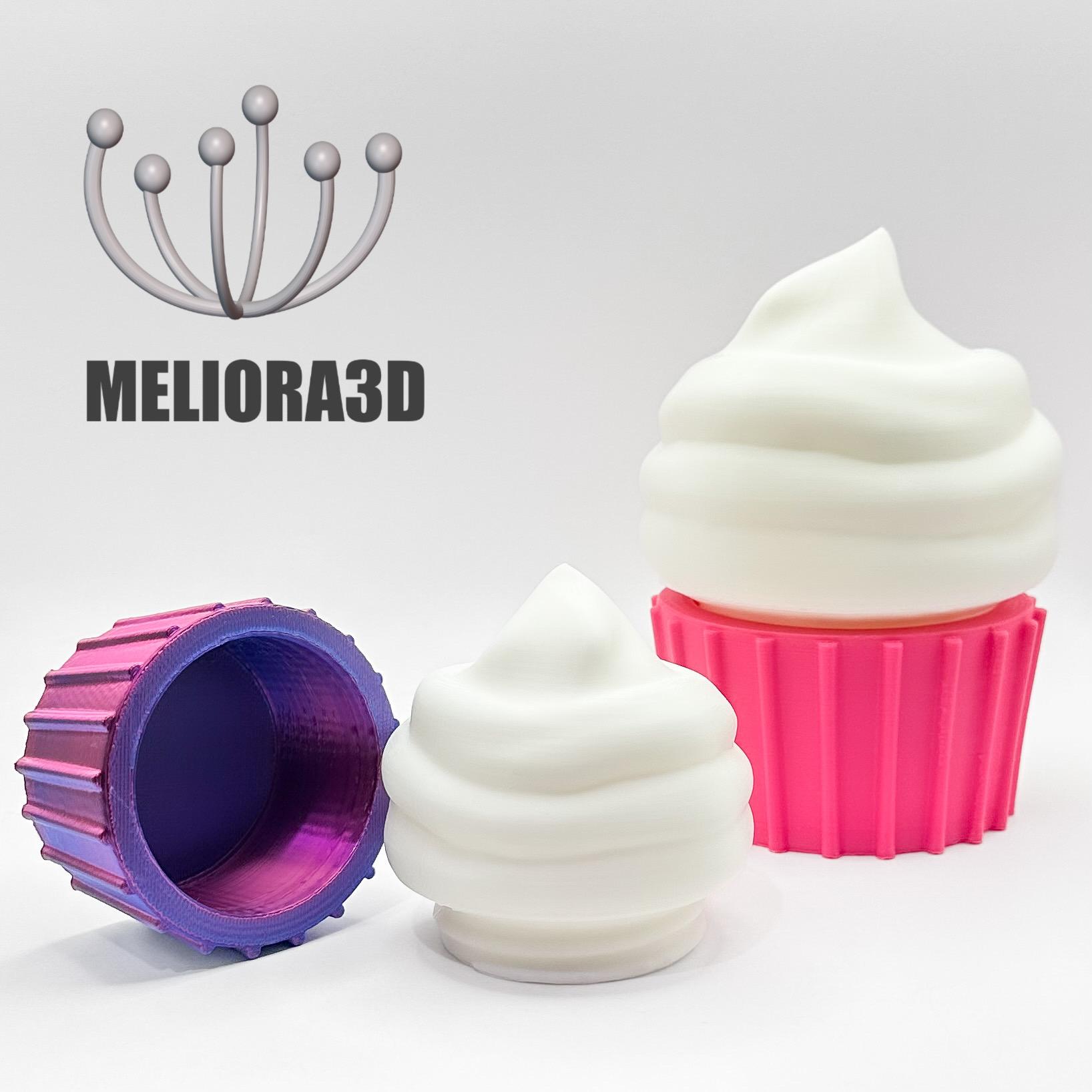 M3D - Cupcake Container 3d model