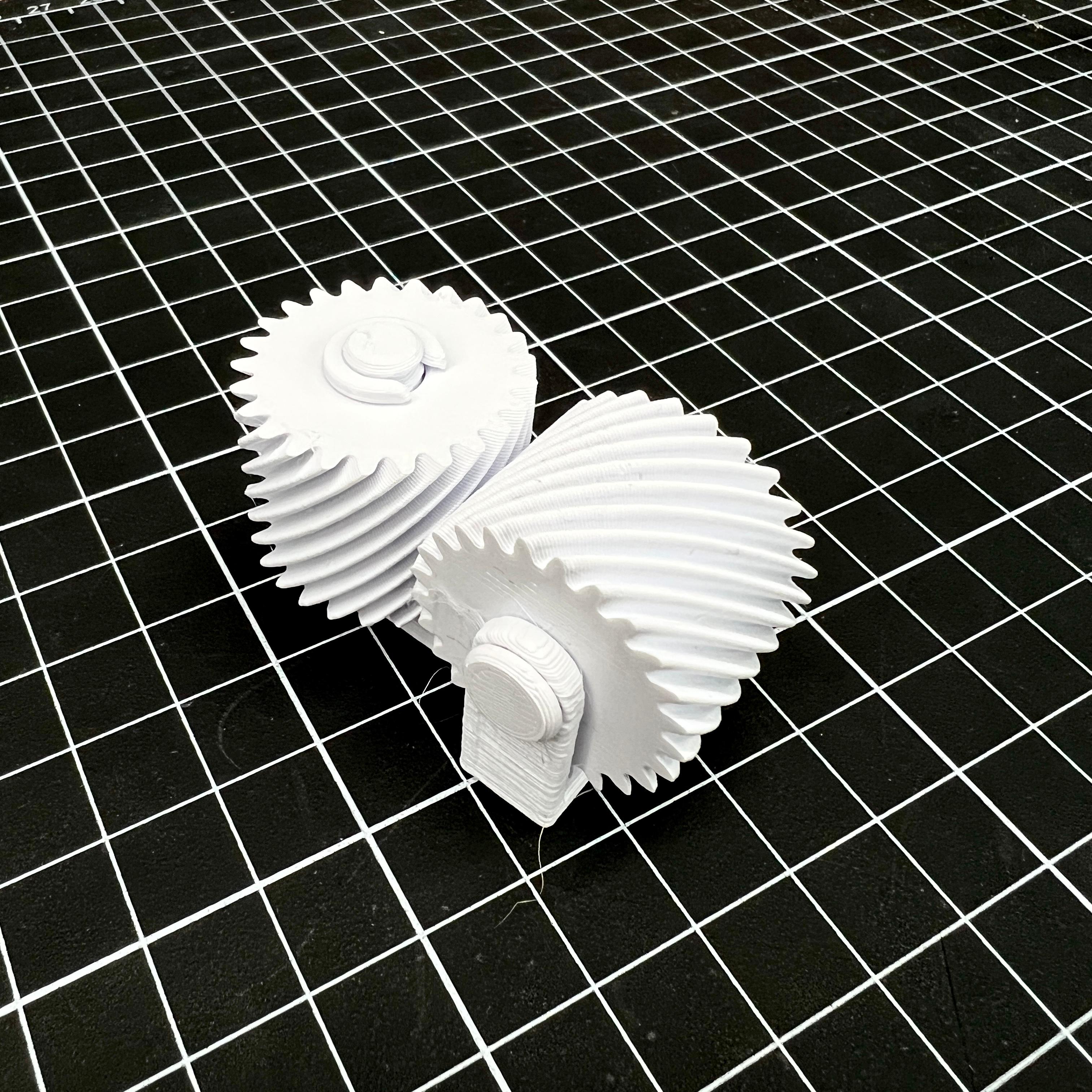 Cross Gears Test Print 3d model