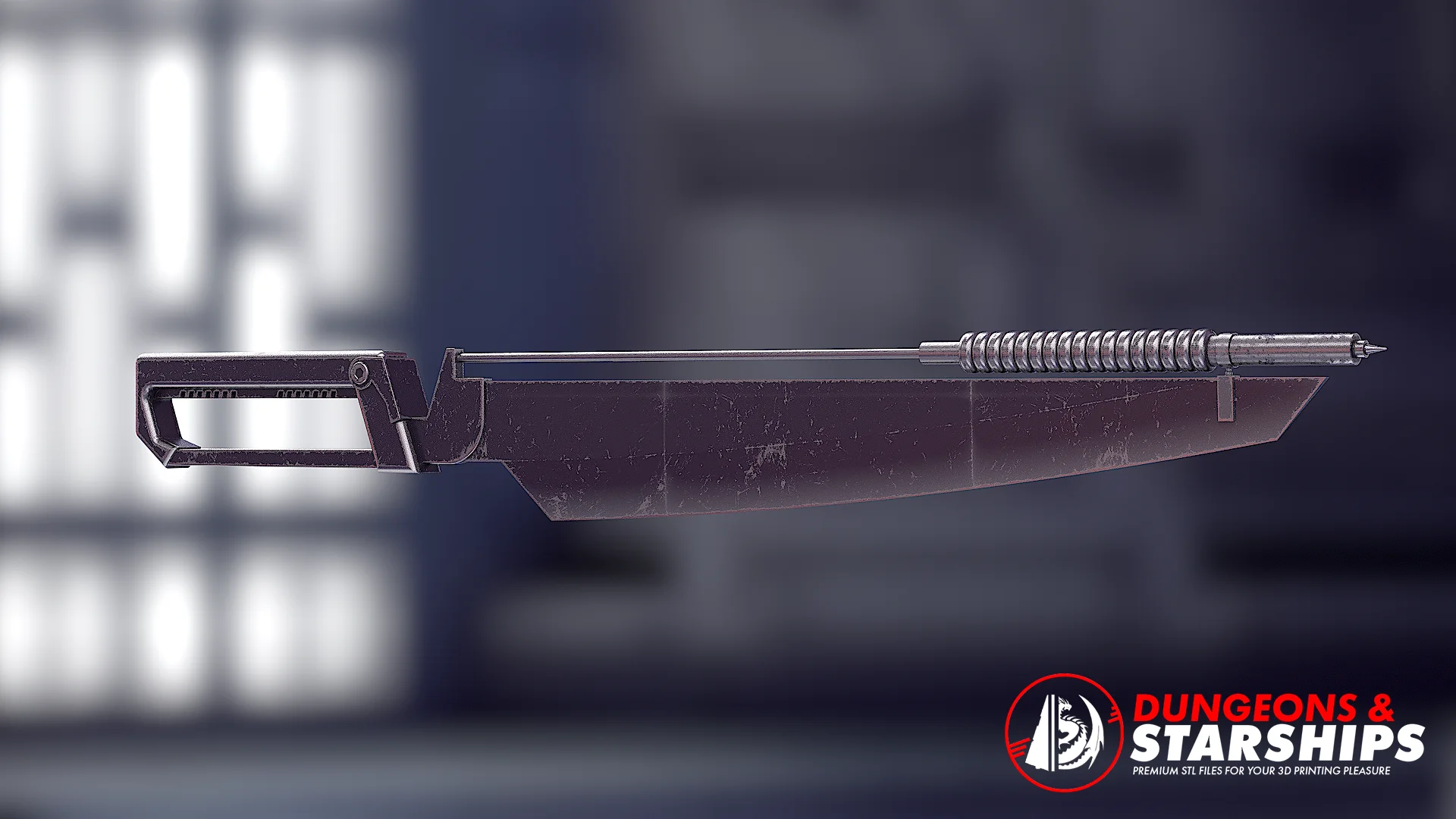 BX Vibroblade - Star Wars 3d model