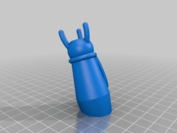 Fallout type robot (posable) 3d model