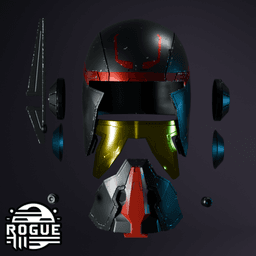 Shae Vizla Helmet 3d model