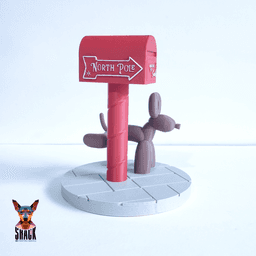 Balloon Dog - Christmas Edition! 3d model