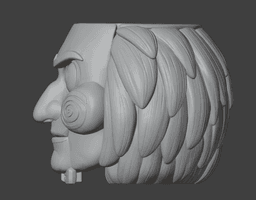 Billy The Puppet Popcorn Bucket 3d model
