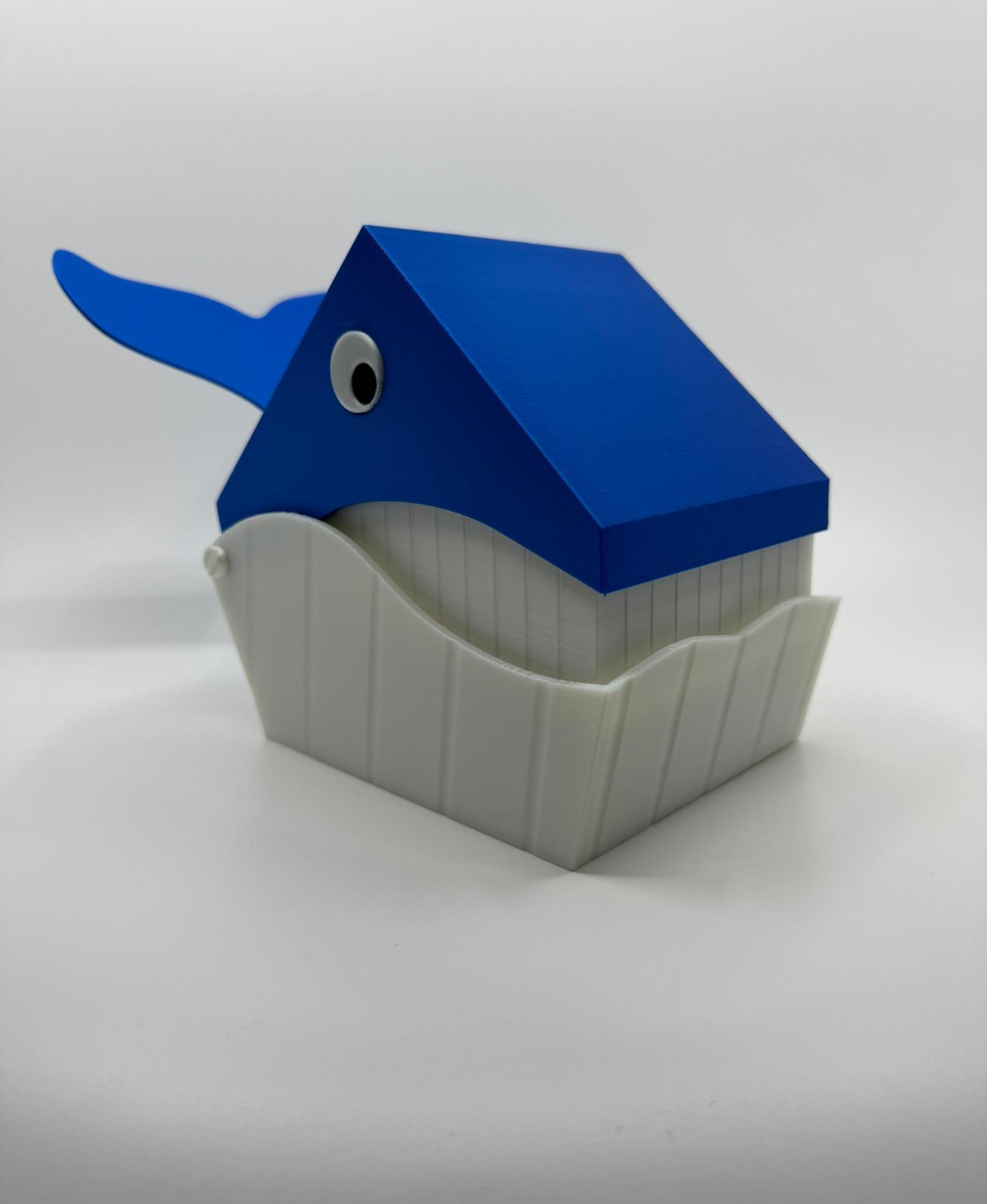 Whale box WrappingUp2023 3d model