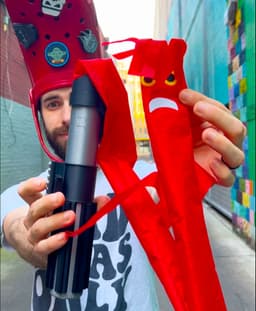 Wacky Waving Inflatable Lightsaber 3d model