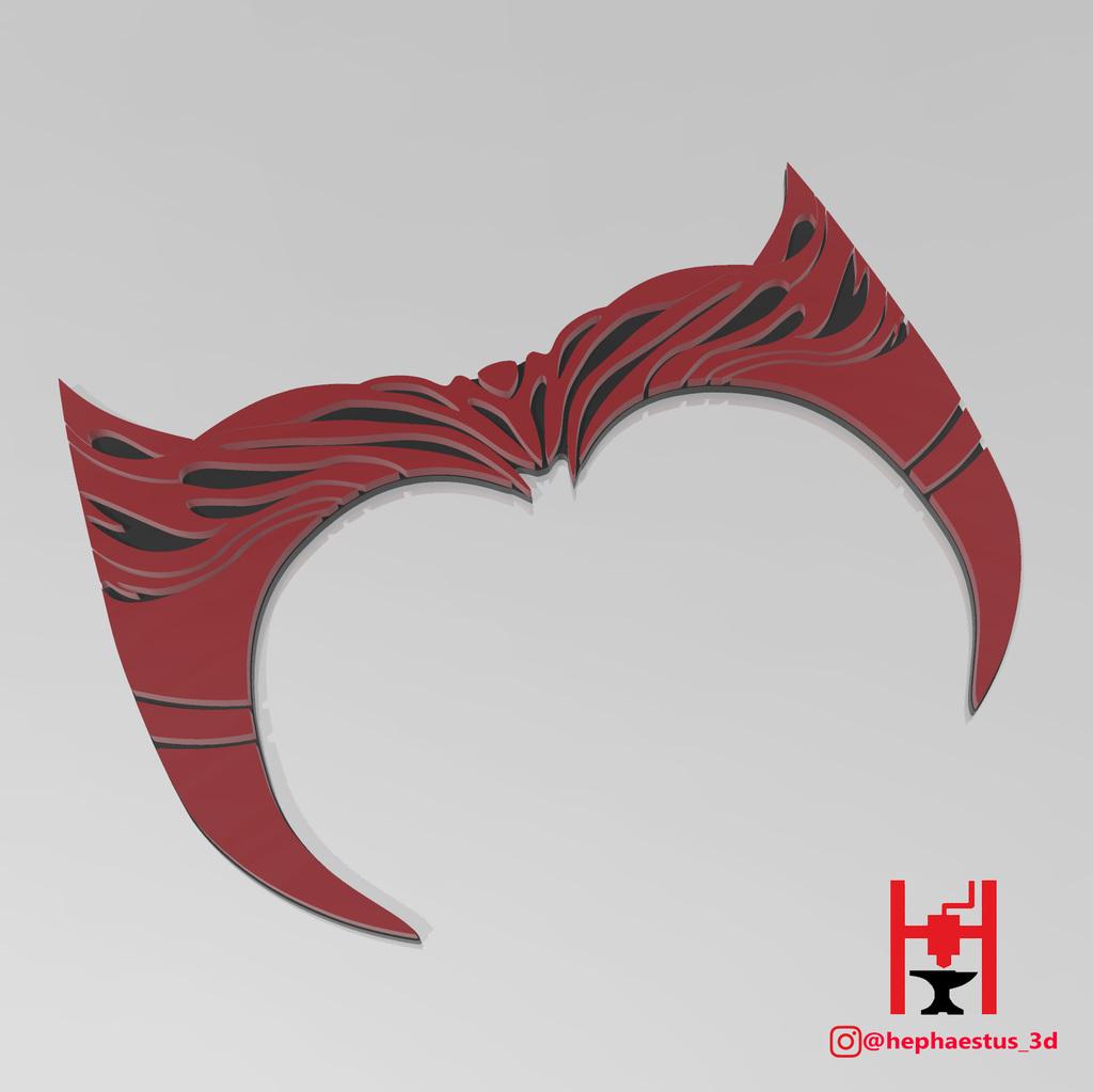 Scarlet Witch Crown from Wandavision 3d model