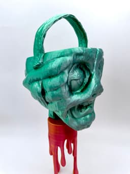 Looks awesome in Polymaker Panchroma Dual Jadite Green/Chrome atop an IK3D Stand in Sunset Red/Gold 3d model
