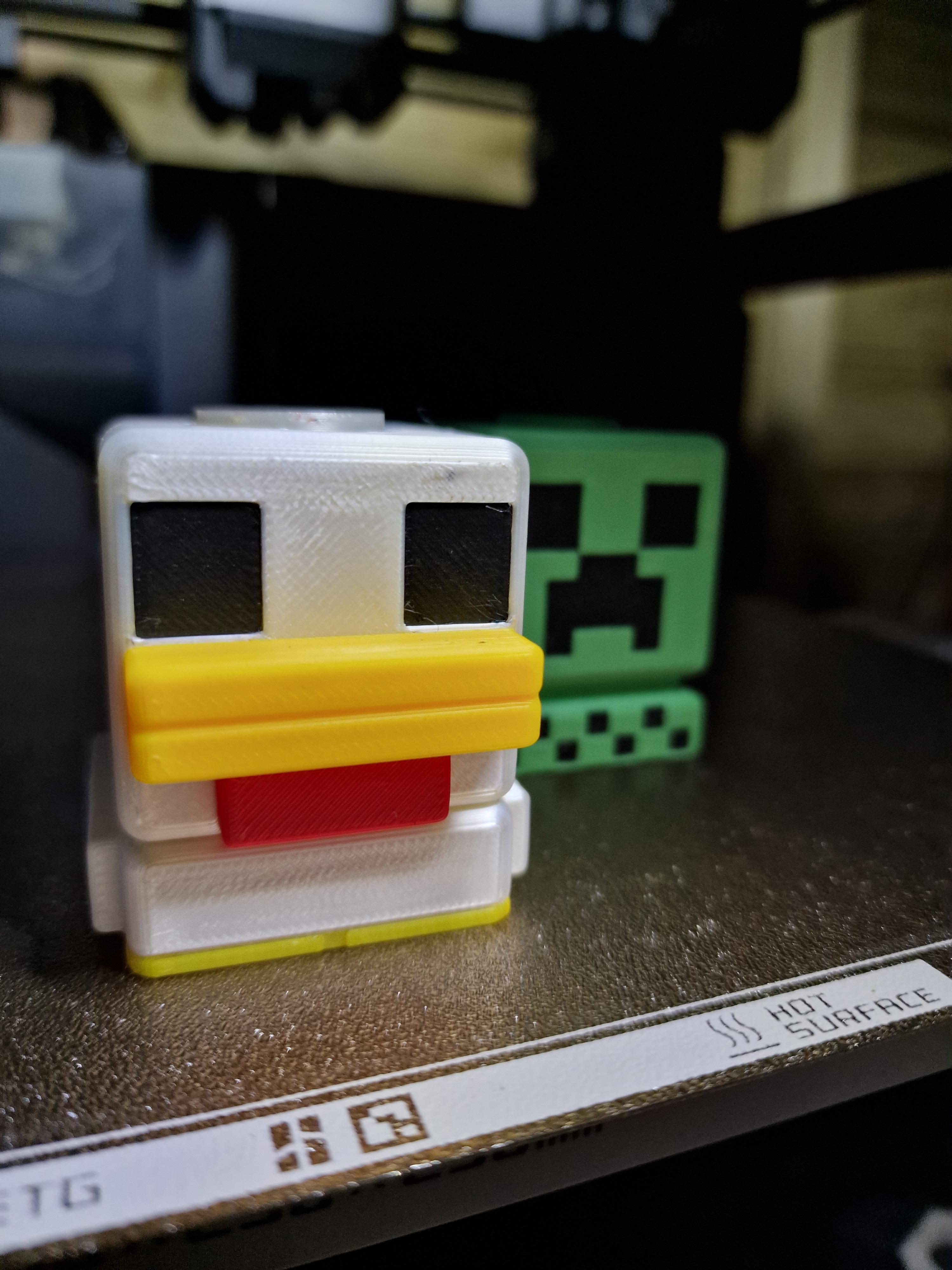 Minecraft Creeper Fidget Spinner 3d model