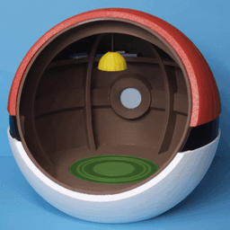 Pokémon Pokéball Diorama 3d model