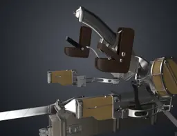 ODM Gear and Swords – Attack on Titan 3d model