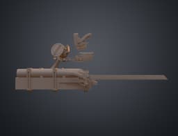 ODM Gear and Swords – Attack on Titan 3d model