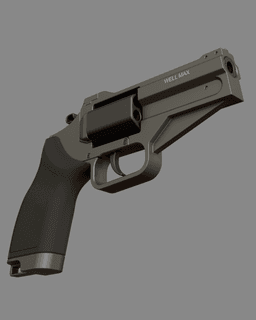 Death Stranding – Sam’s Revolver 3D Model 3d model