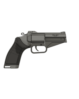 Death Stranding – Sam’s Revolver 3D Model 3d model