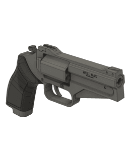Death Stranding – Sam’s Revolver 3D Model 3d model