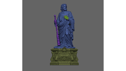 Saint James the Less 3D Scanning STL Printable 3d model