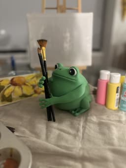 Frog Multi-Purpose Holder: Big Grip Edition 3d model