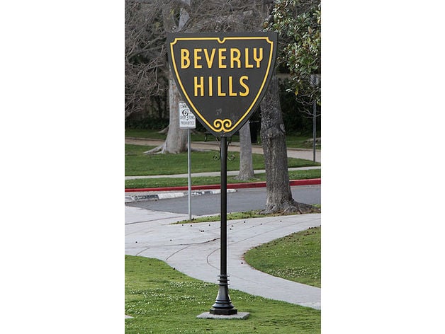 Beverly Hills Sign 3d model
