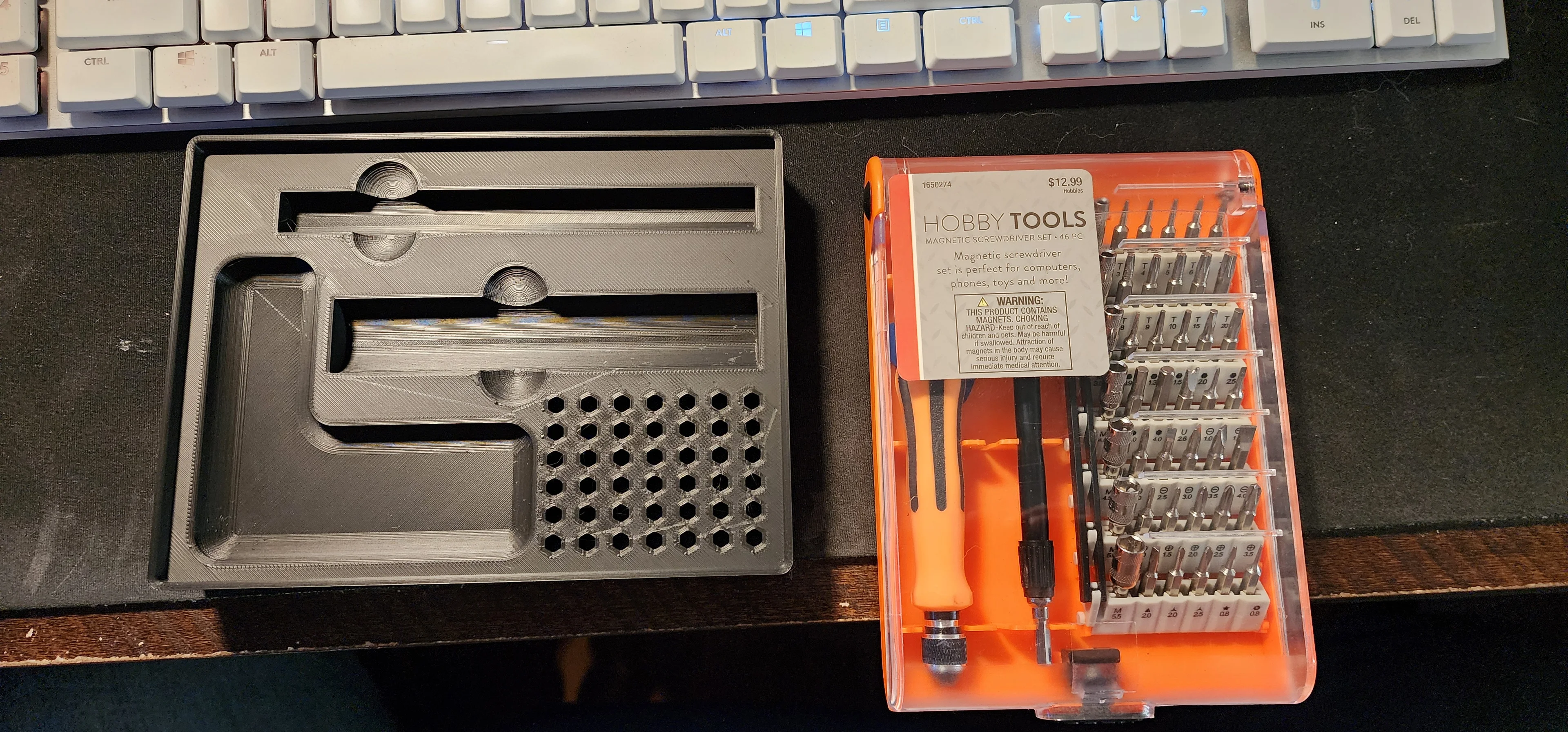 Gridfinity Hobby Lobby Tool Set Tray 3d model