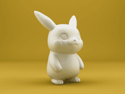 Pikachu Figure – Pikachu STL & OBJ 3D Printing Model 3d model