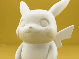 Pikachu Figure – Pikachu STL & OBJ 3D Printing Model 3d model