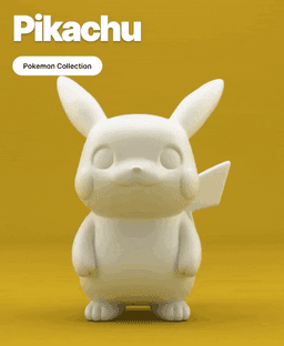 Pikachu Figure – Pikachu STL & OBJ 3D Printing Model 3d model