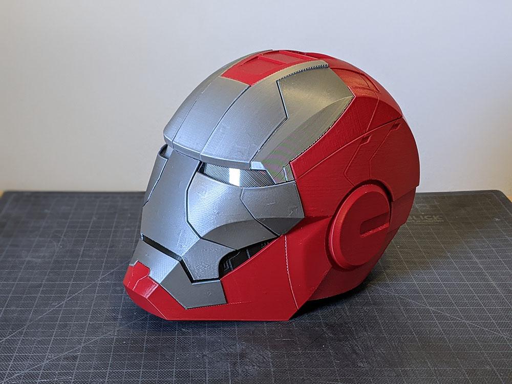 Iron Man Mark 5 Helmet 3d model