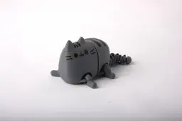 Pusheen Flexi Toy - Kawaii Articulated Cat Figure 3d model