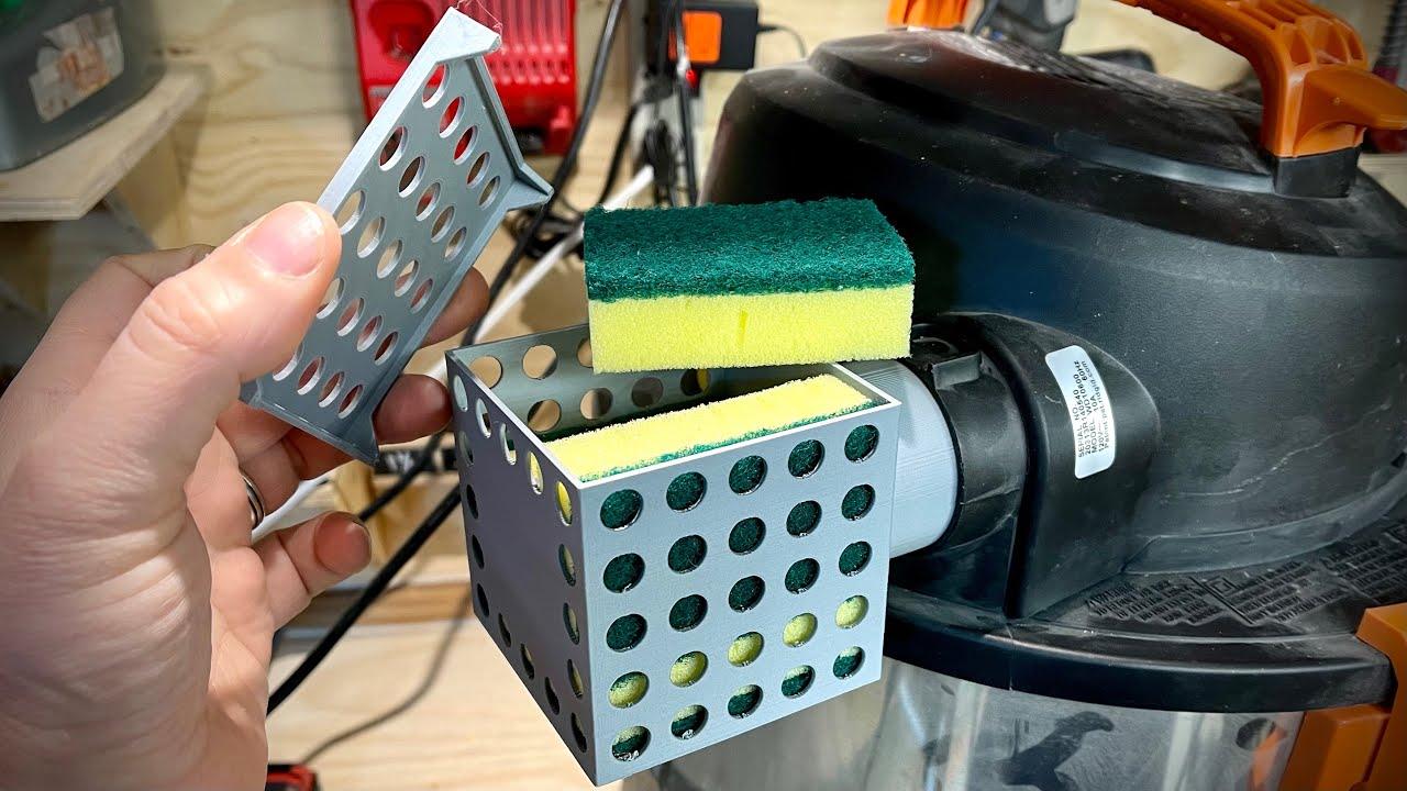 Vacuum Diffuser With Scrubbing Sponges 3d model