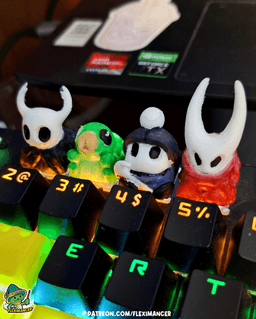 Hollow Knight Keycaps 3d model