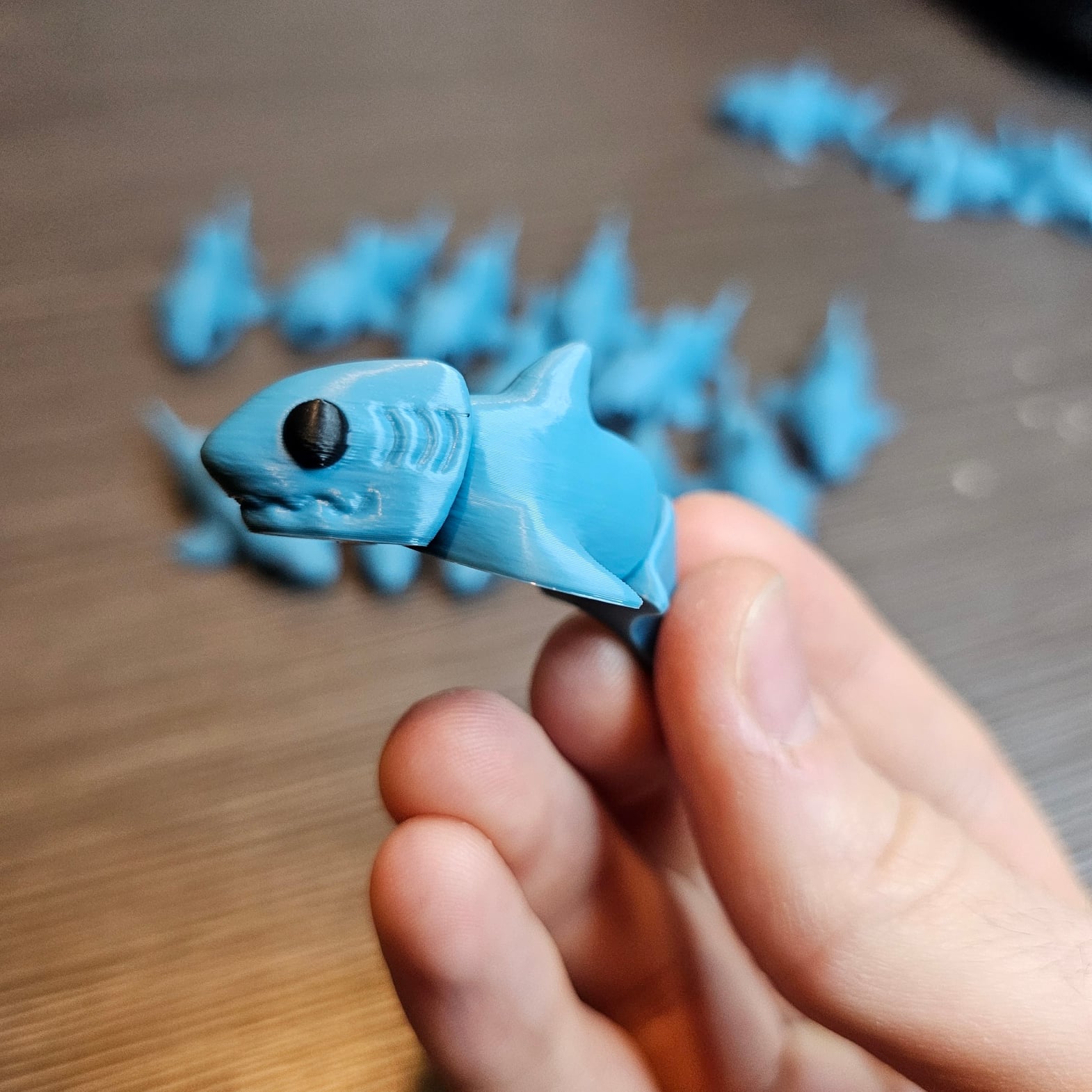 MiniMonster3BabySharkKeyChainColored.3mf 3d model