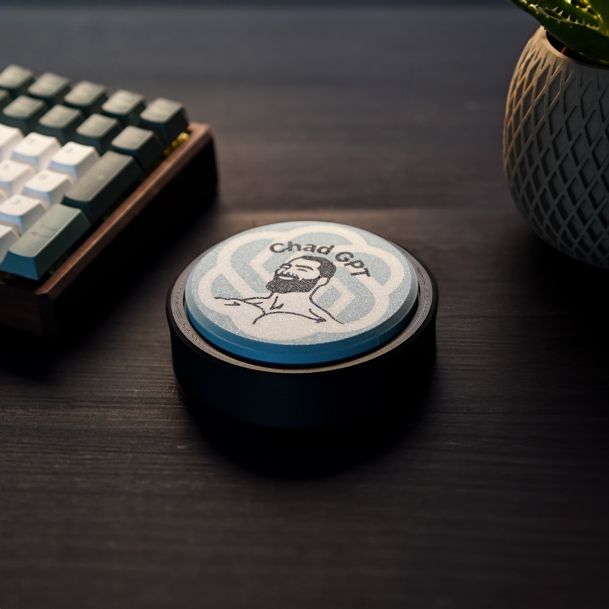 Chad GPT - Macro Button 3d model