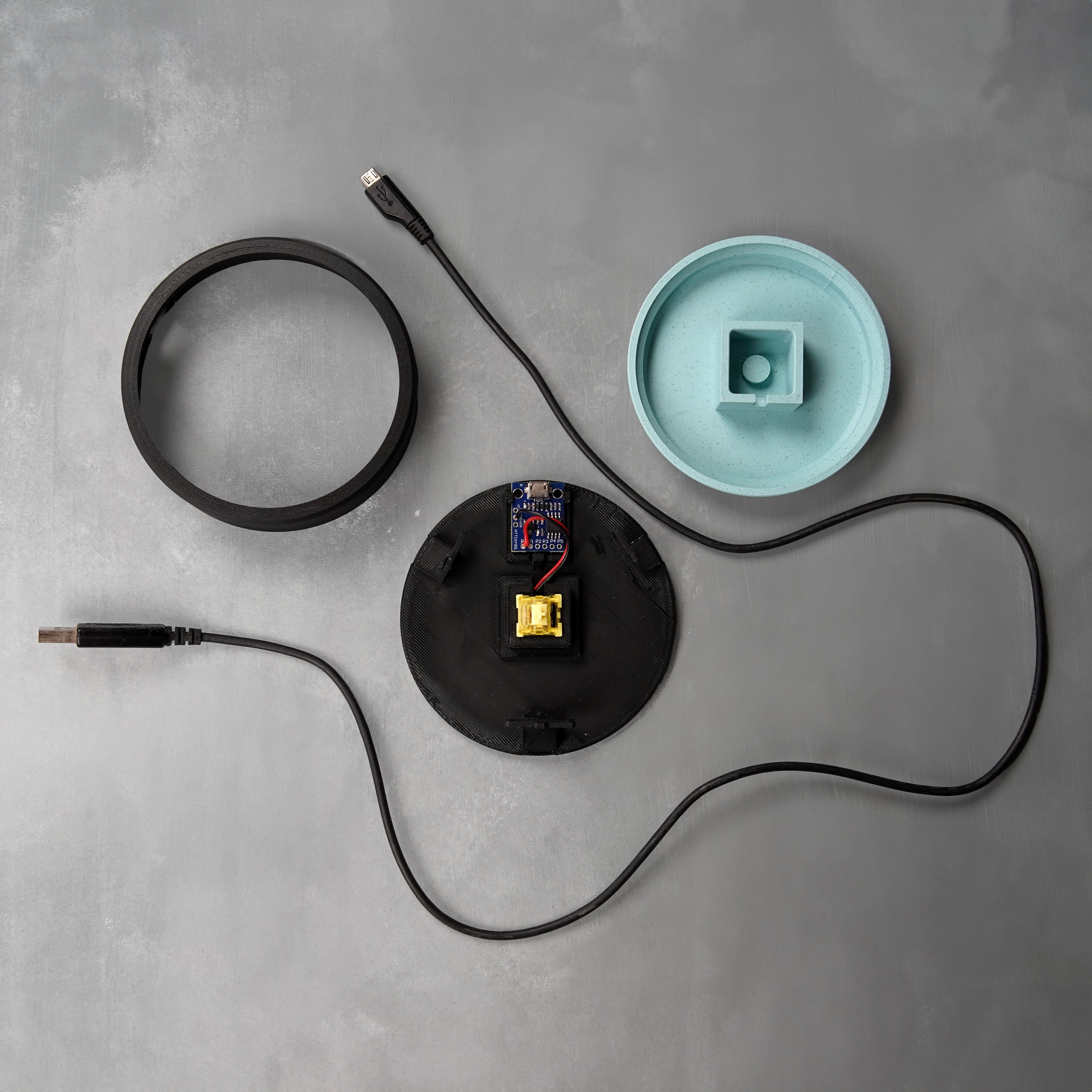 Chad GPT - Macro Button 3d model