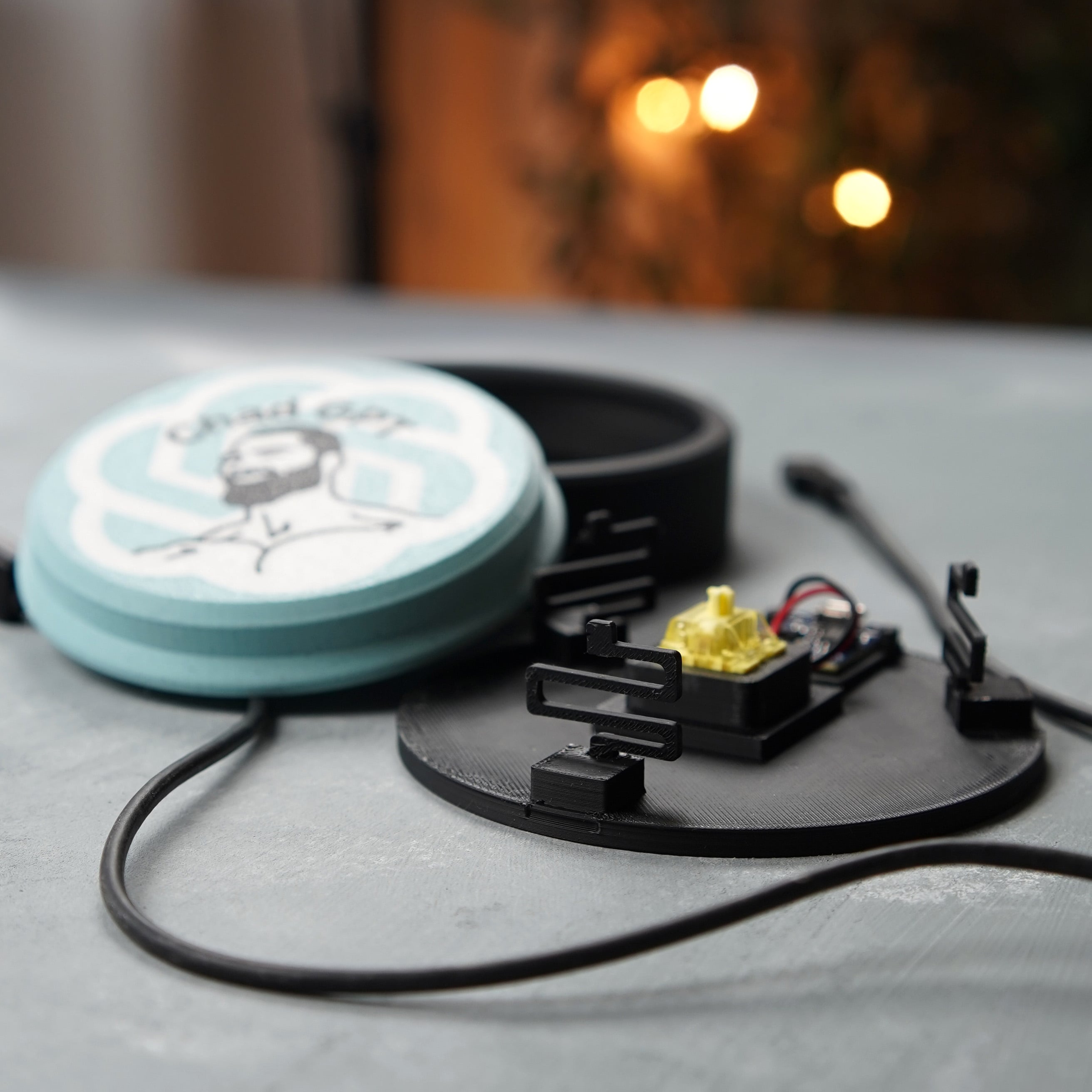 Chad GPT - Macro Button 3d model