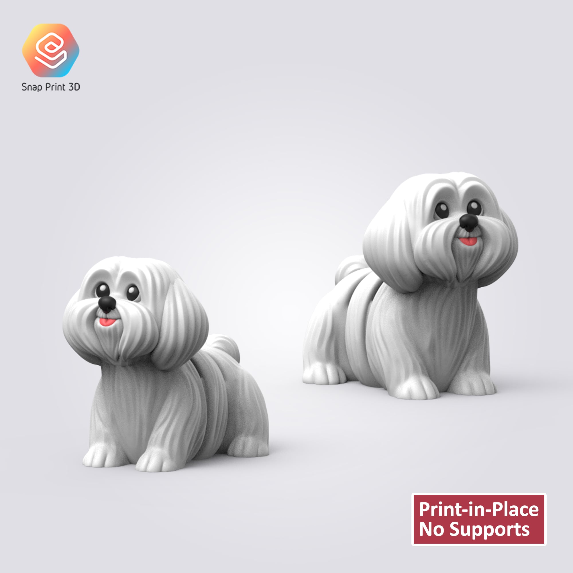 Flexi Maltese 3d model